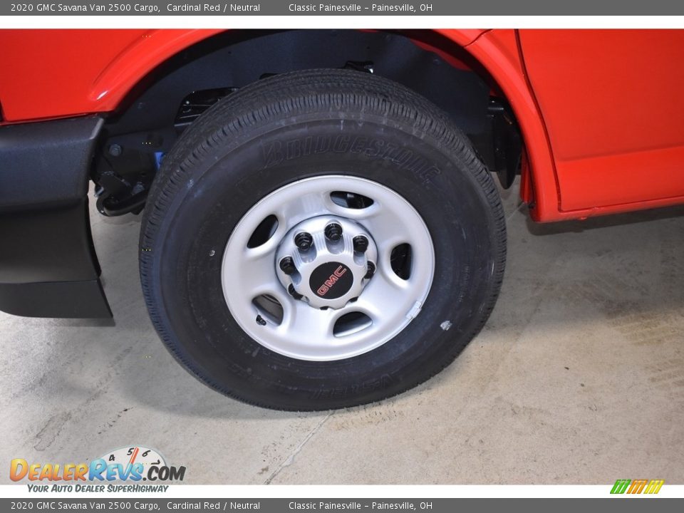 2020 GMC Savana Van 2500 Cargo Cardinal Red / Neutral Photo #5