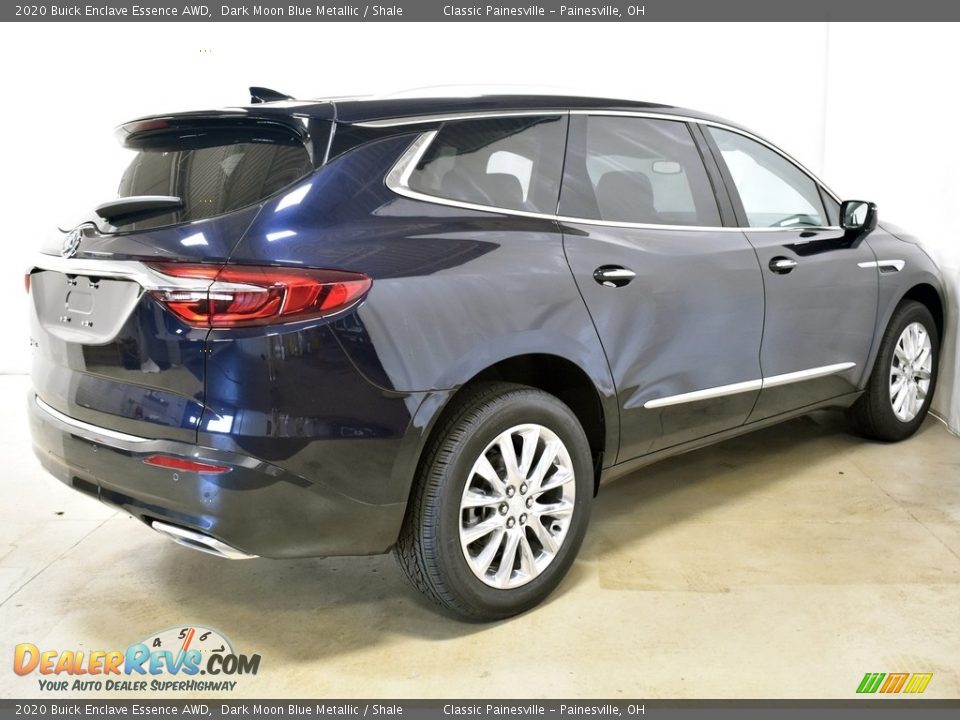 2020 Buick Enclave Essence AWD Dark Moon Blue Metallic / Shale Photo #2