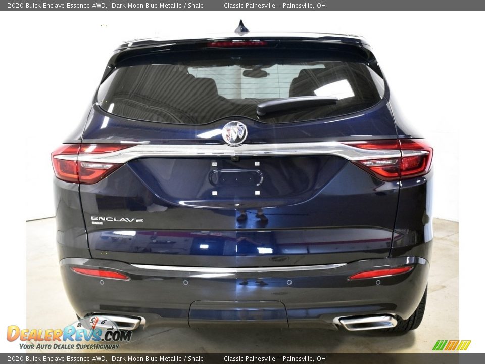 2020 Buick Enclave Essence AWD Dark Moon Blue Metallic / Shale Photo #3