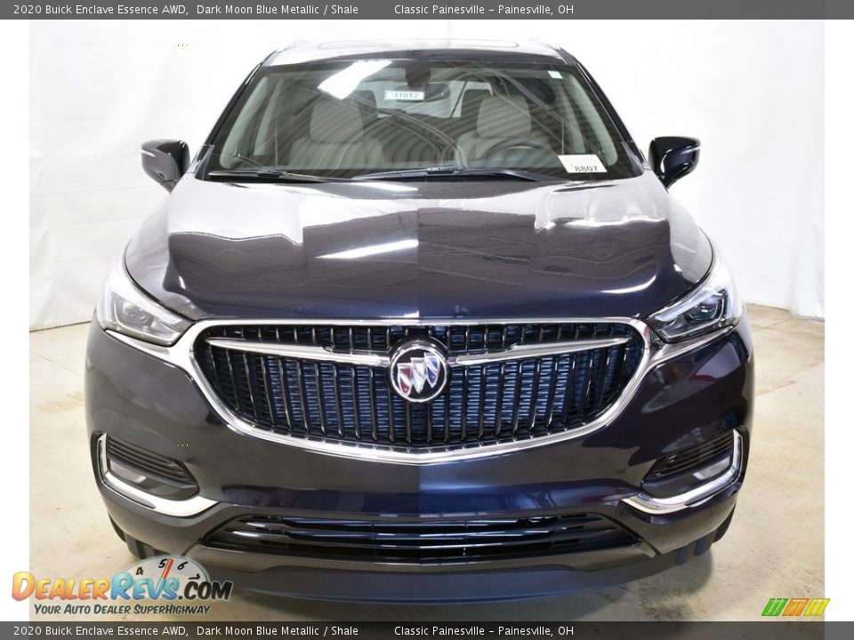 2020 Buick Enclave Essence AWD Dark Moon Blue Metallic / Shale Photo #4