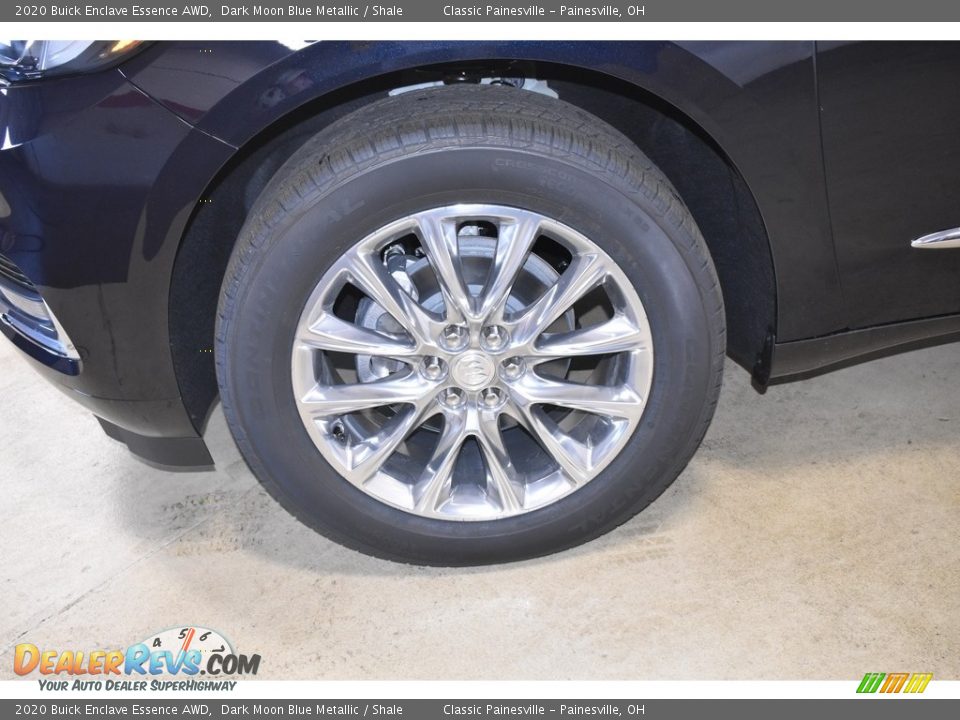 2020 Buick Enclave Essence AWD Dark Moon Blue Metallic / Shale Photo #5