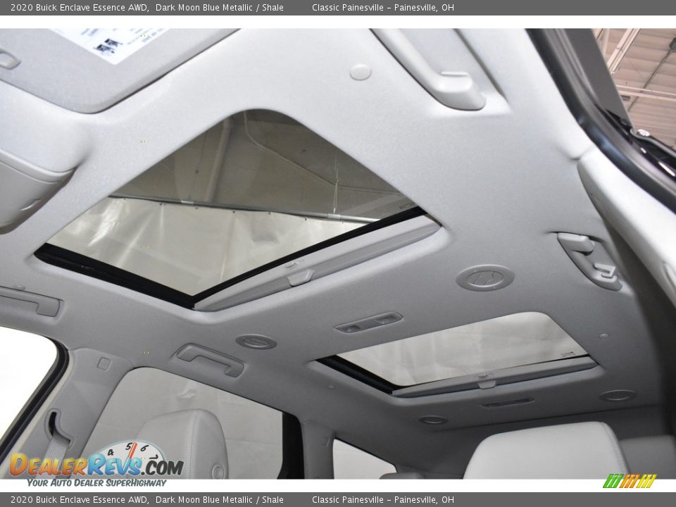 2020 Buick Enclave Essence AWD Dark Moon Blue Metallic / Shale Photo #6