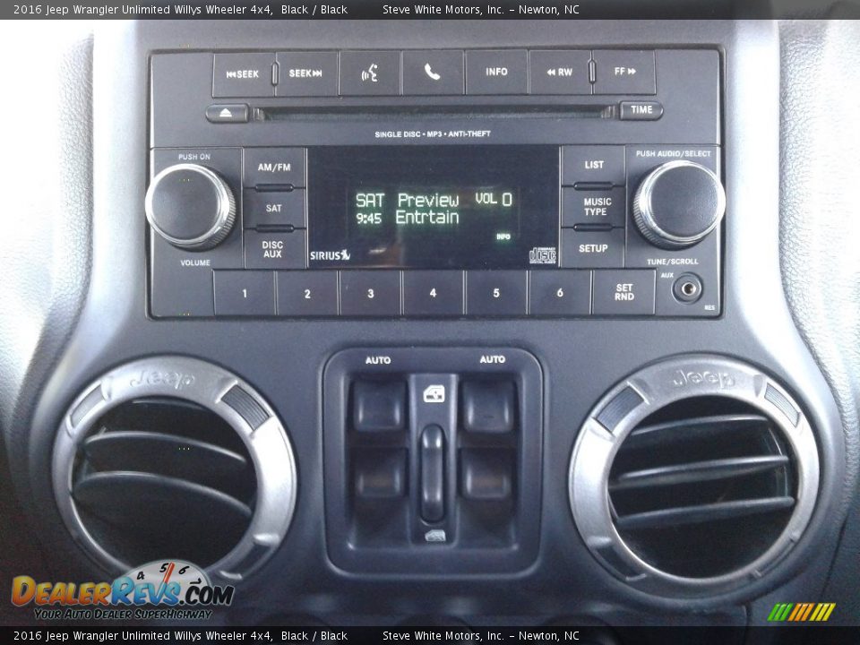 2016 Jeep Wrangler Unlimited Willys Wheeler 4x4 Black / Black Photo #20