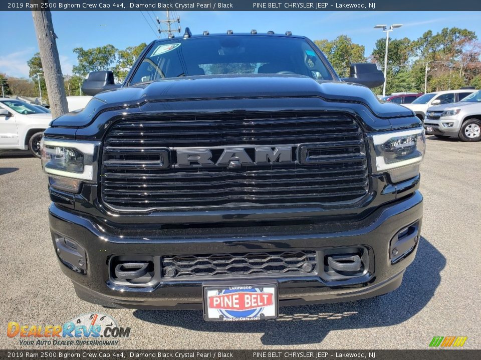 2019 Ram 2500 Bighorn Crew Cab 4x4 Diamond Black Crystal Pearl / Black Photo #2