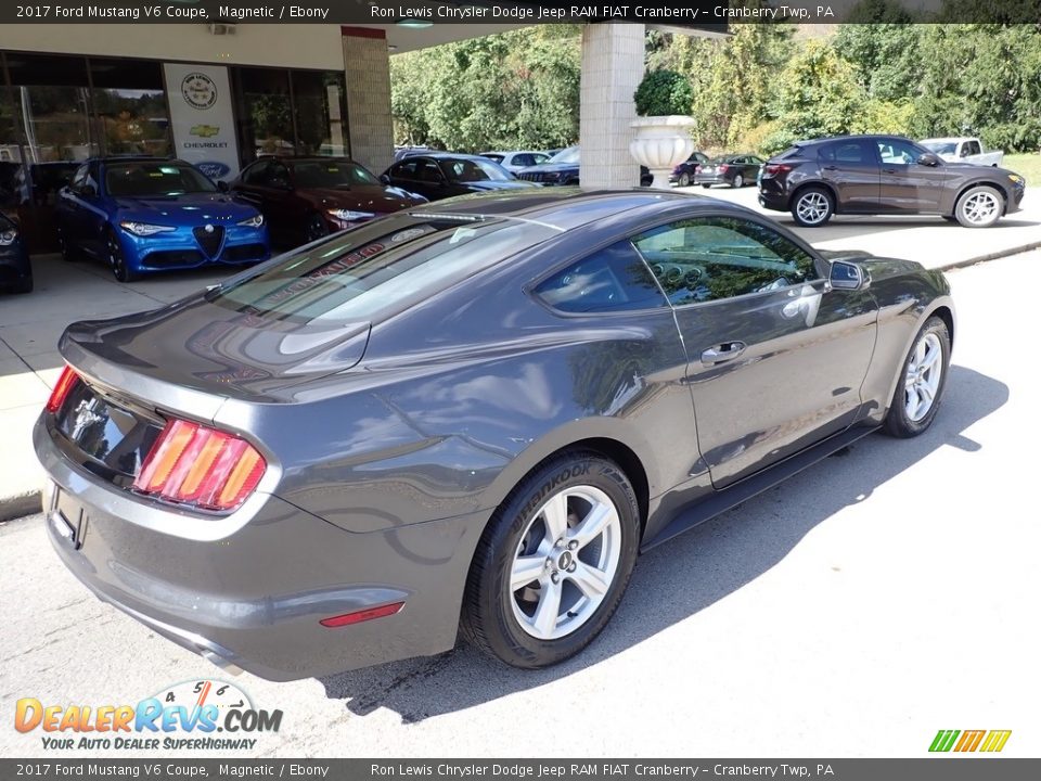 2017 Ford Mustang V6 Coupe Magnetic / Ebony Photo #2