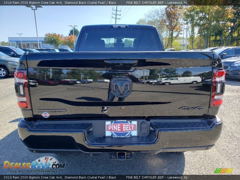 2019 Ram 2500 Bighorn Crew Cab 4x4 Diamond Black Crystal Pearl / Black Photo #5
