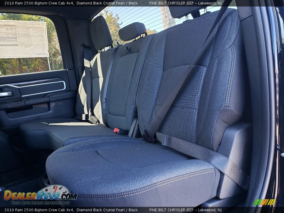 2019 Ram 2500 Bighorn Crew Cab 4x4 Diamond Black Crystal Pearl / Black Photo #6