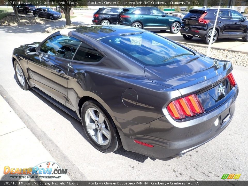 2017 Ford Mustang V6 Coupe Magnetic / Ebony Photo #7