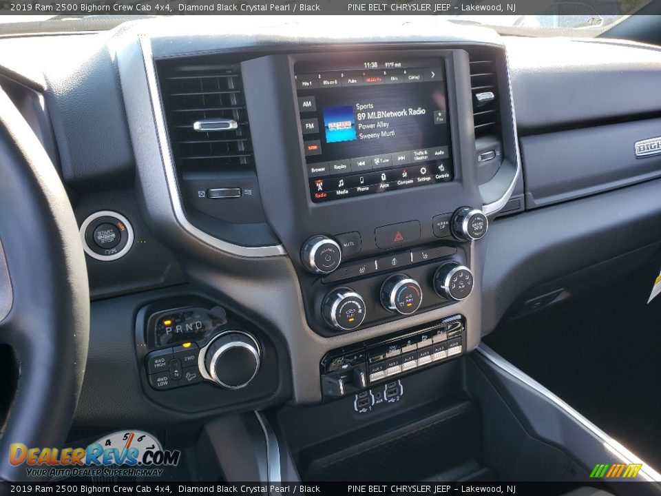 2019 Ram 2500 Bighorn Crew Cab 4x4 Diamond Black Crystal Pearl / Black Photo #10