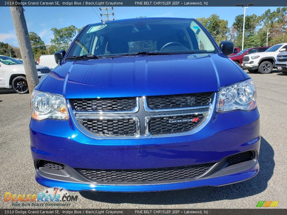 2019 Dodge Grand Caravan SE Indigo Blue / Black/Light Graystone Photo #2