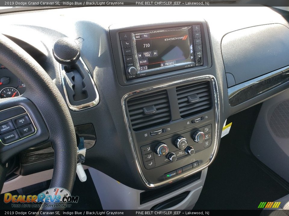 2019 Dodge Grand Caravan SE Indigo Blue / Black/Light Graystone Photo #10