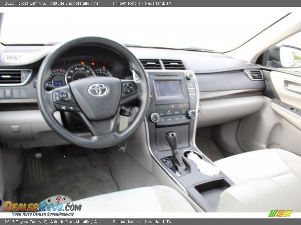 2015 Toyota Camry LE Attitude Black Metallic / Ash Photo #22