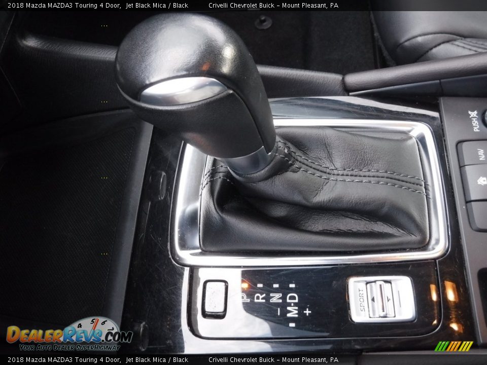 2018 Mazda MAZDA3 Touring 4 Door Jet Black Mica / Black Photo #20
