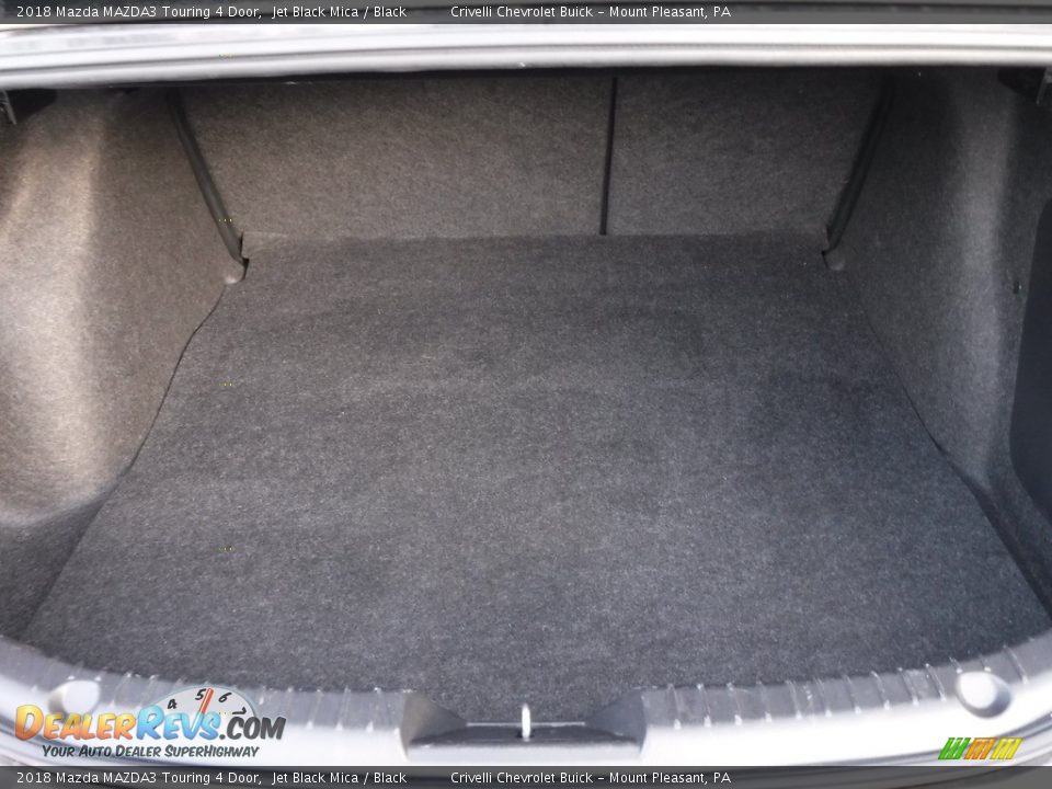 2018 Mazda MAZDA3 Touring 4 Door Jet Black Mica / Black Photo #27