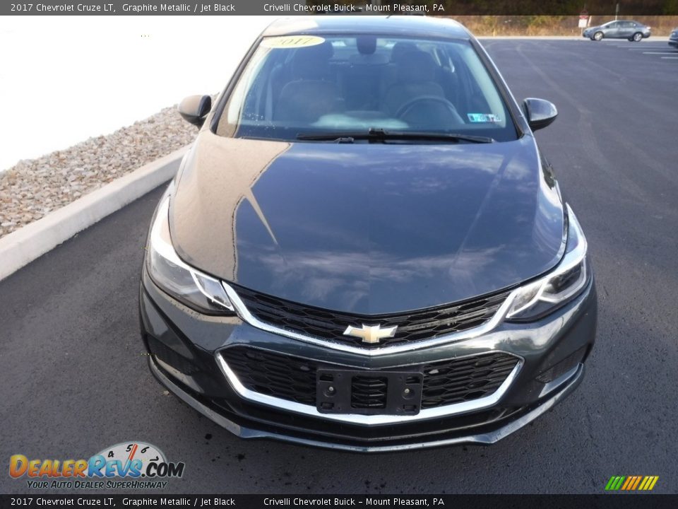 2017 Chevrolet Cruze LT Graphite Metallic / Jet Black Photo #4