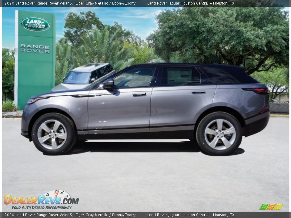 2020 Land Rover Range Rover Velar S Eiger Gray Metallic / Ebony/Ebony Photo #3