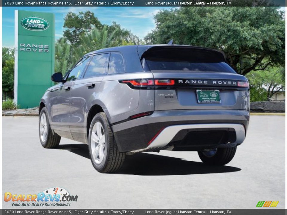 2020 Land Rover Range Rover Velar S Eiger Gray Metallic / Ebony/Ebony Photo #5