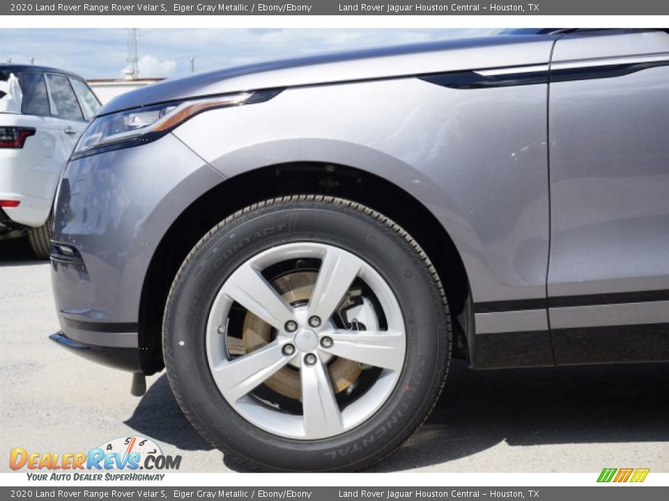 2020 Land Rover Range Rover Velar S Eiger Gray Metallic / Ebony/Ebony Photo #6