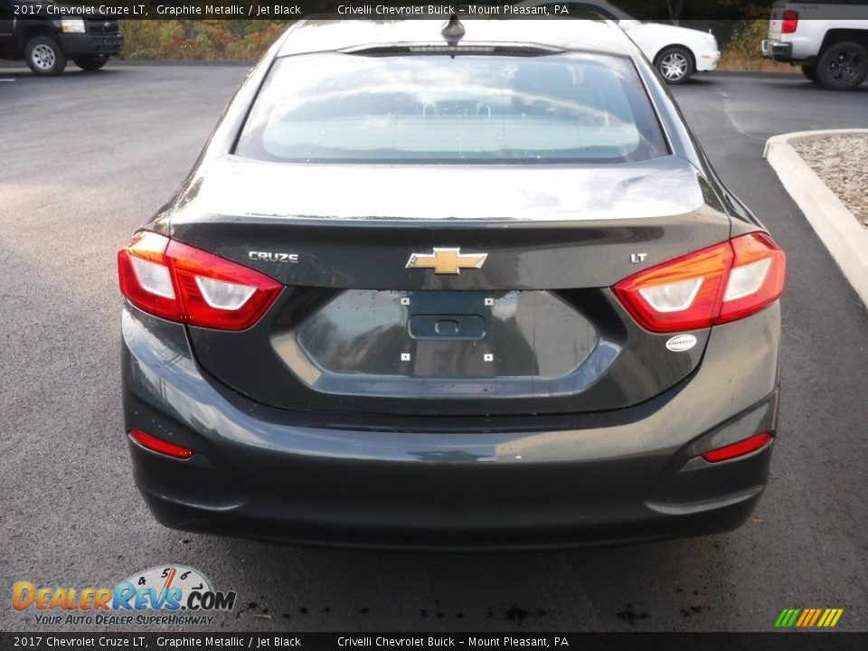 2017 Chevrolet Cruze LT Graphite Metallic / Jet Black Photo #8