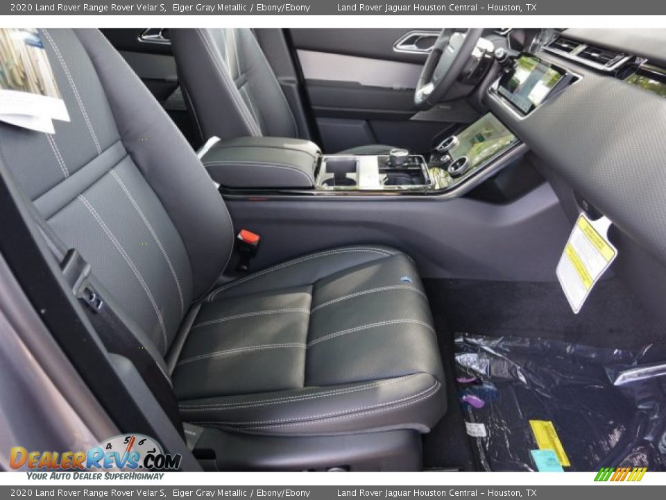 2020 Land Rover Range Rover Velar S Eiger Gray Metallic / Ebony/Ebony Photo #10