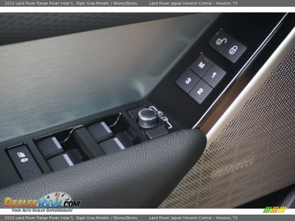 2020 Land Rover Range Rover Velar S Eiger Gray Metallic / Ebony/Ebony Photo #17