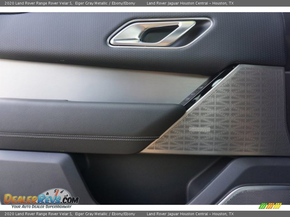 2020 Land Rover Range Rover Velar S Eiger Gray Metallic / Ebony/Ebony Photo #18