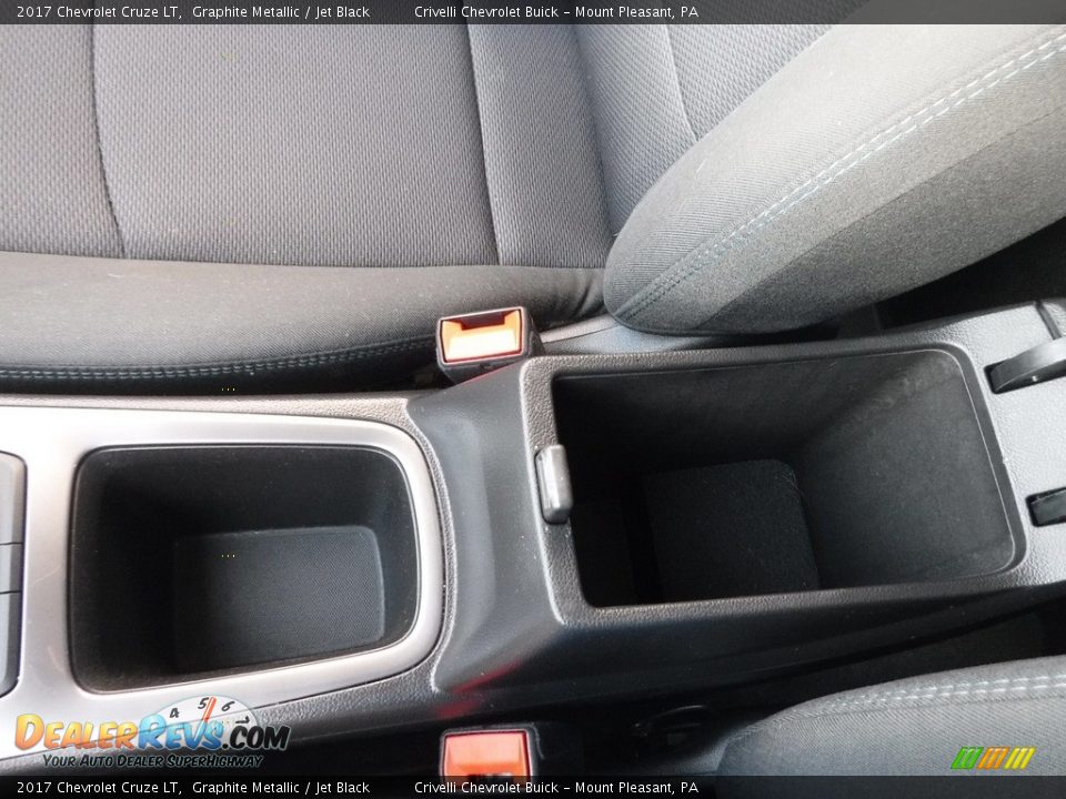 2017 Chevrolet Cruze LT Graphite Metallic / Jet Black Photo #18