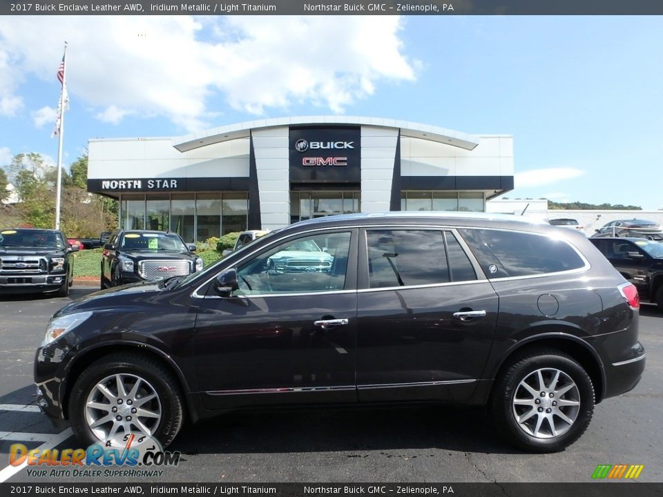 2017 Buick Enclave Leather AWD Iridium Metallic / Light Titanium Photo #1