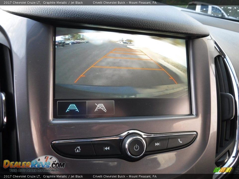 2017 Chevrolet Cruze LT Graphite Metallic / Jet Black Photo #20