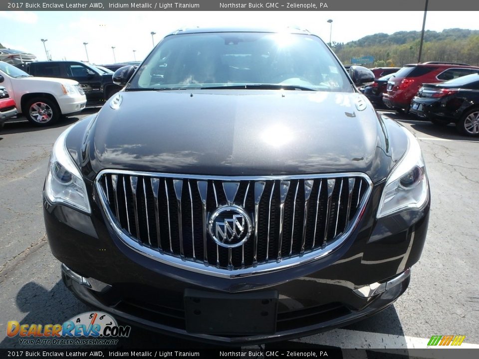 2017 Buick Enclave Leather AWD Iridium Metallic / Light Titanium Photo #3