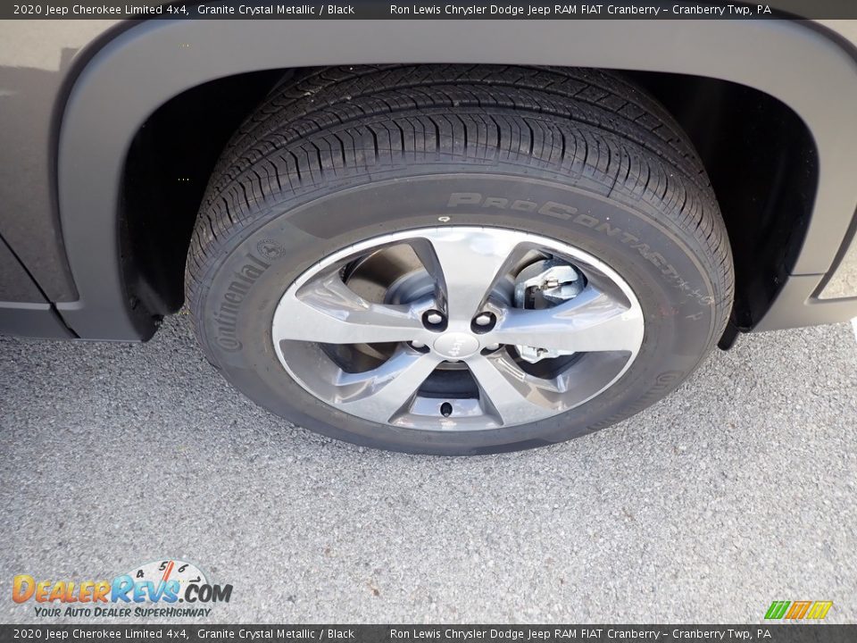 2020 Jeep Cherokee Limited 4x4 Granite Crystal Metallic / Black Photo #9