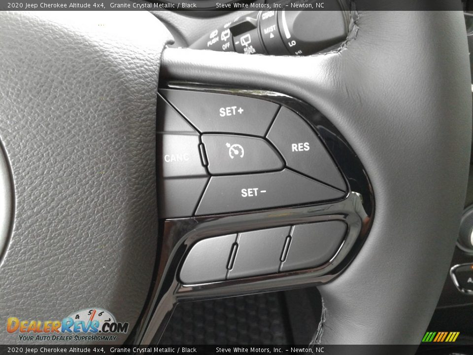 2020 Jeep Cherokee Altitude 4x4 Granite Crystal Metallic / Black Photo #17