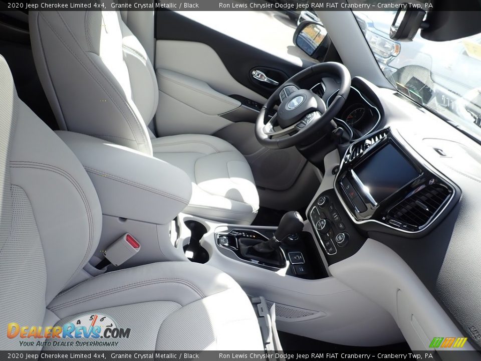 2020 Jeep Cherokee Limited 4x4 Granite Crystal Metallic / Black Photo #10