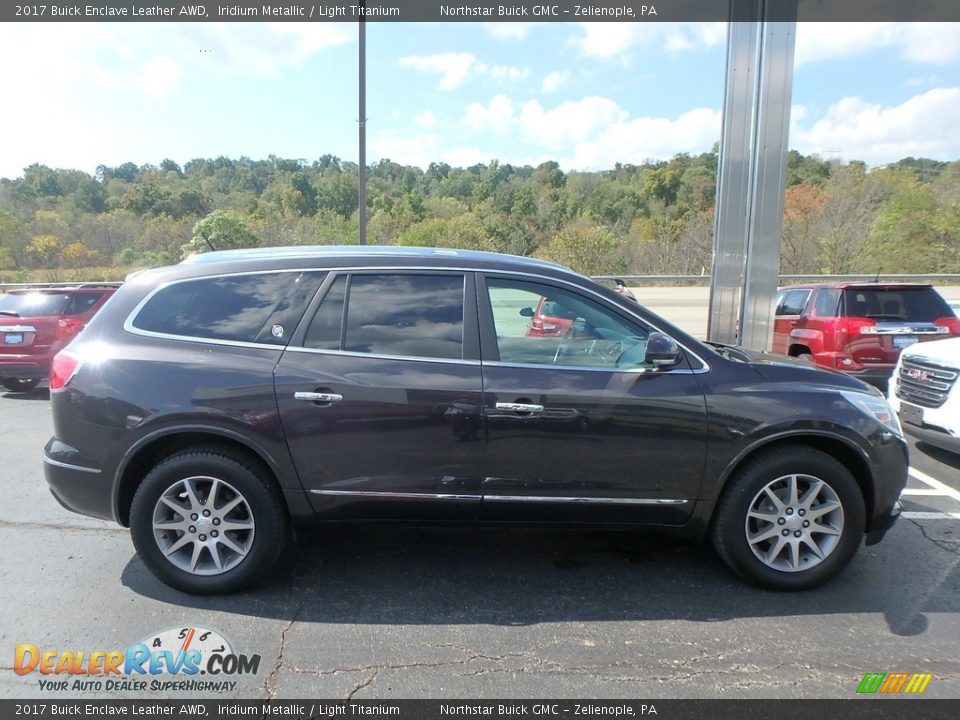 2017 Buick Enclave Leather AWD Iridium Metallic / Light Titanium Photo #5