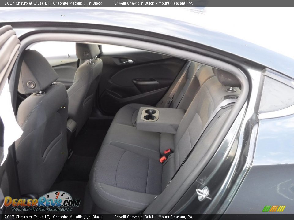 2017 Chevrolet Cruze LT Graphite Metallic / Jet Black Photo #26