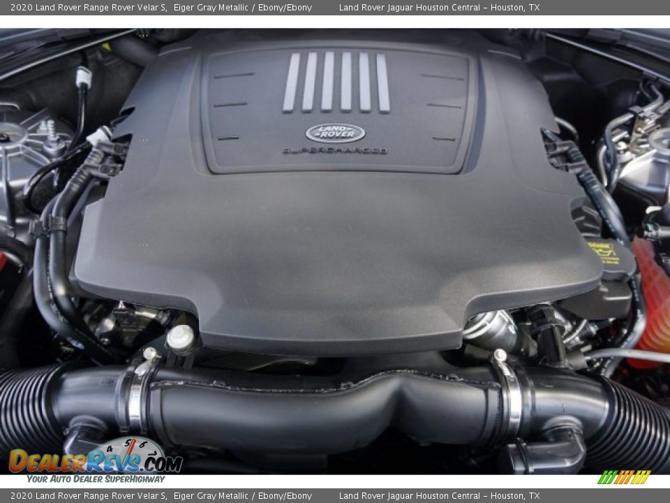 2020 Land Rover Range Rover Velar S Eiger Gray Metallic / Ebony/Ebony Photo #30
