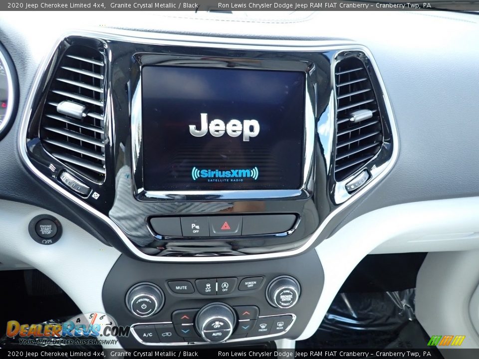 2020 Jeep Cherokee Limited 4x4 Granite Crystal Metallic / Black Photo #14