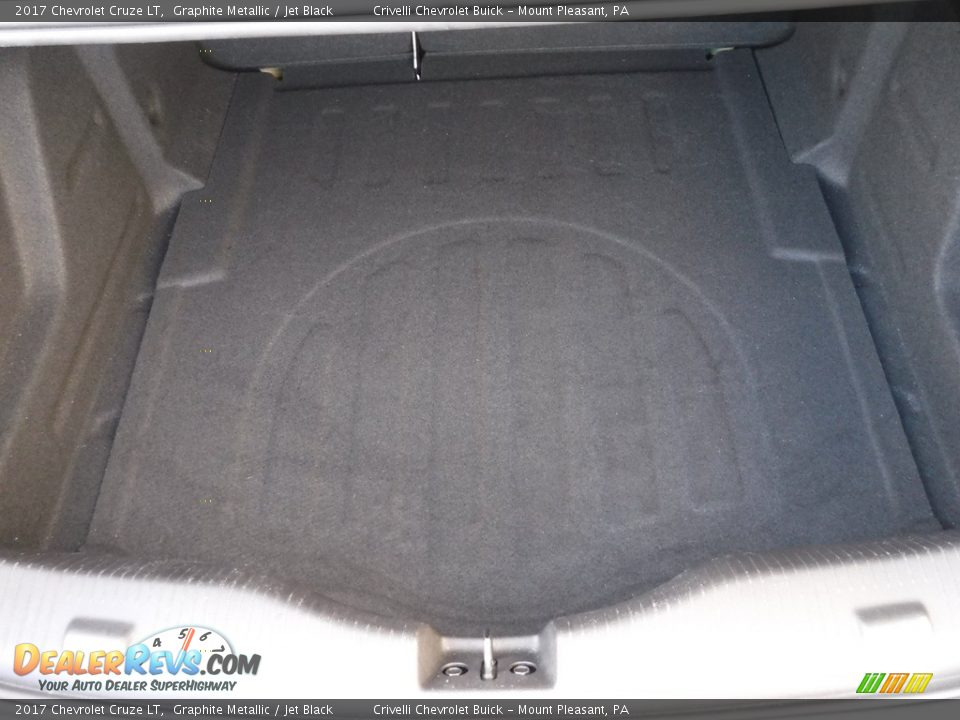 2017 Chevrolet Cruze LT Graphite Metallic / Jet Black Photo #27