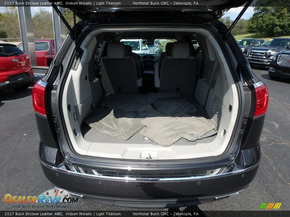 2017 Buick Enclave Leather AWD Iridium Metallic / Light Titanium Photo #10