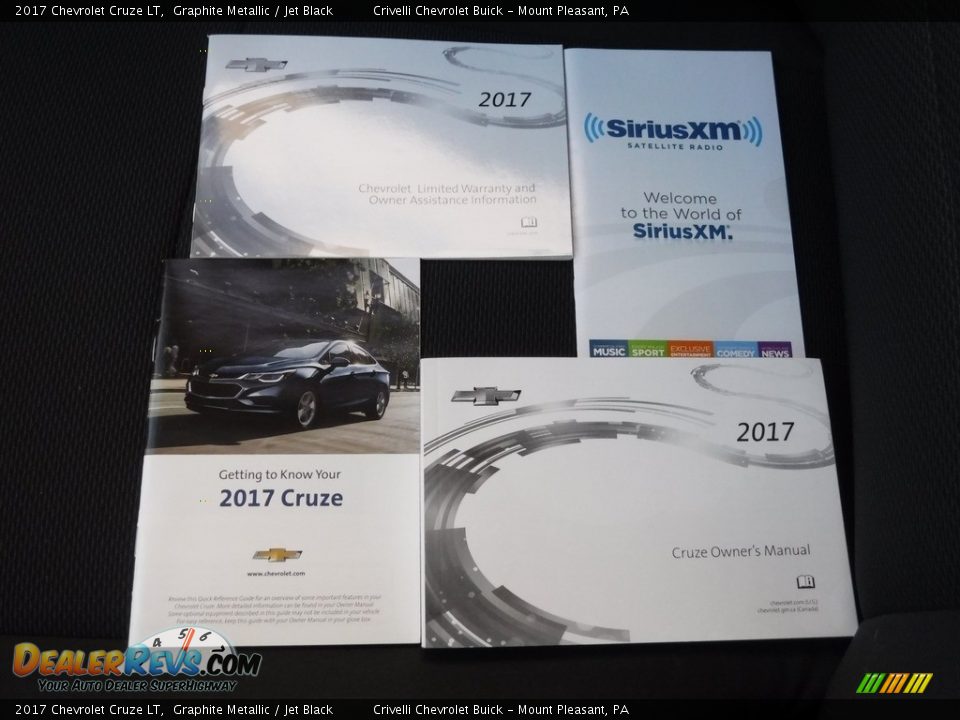 2017 Chevrolet Cruze LT Graphite Metallic / Jet Black Photo #29