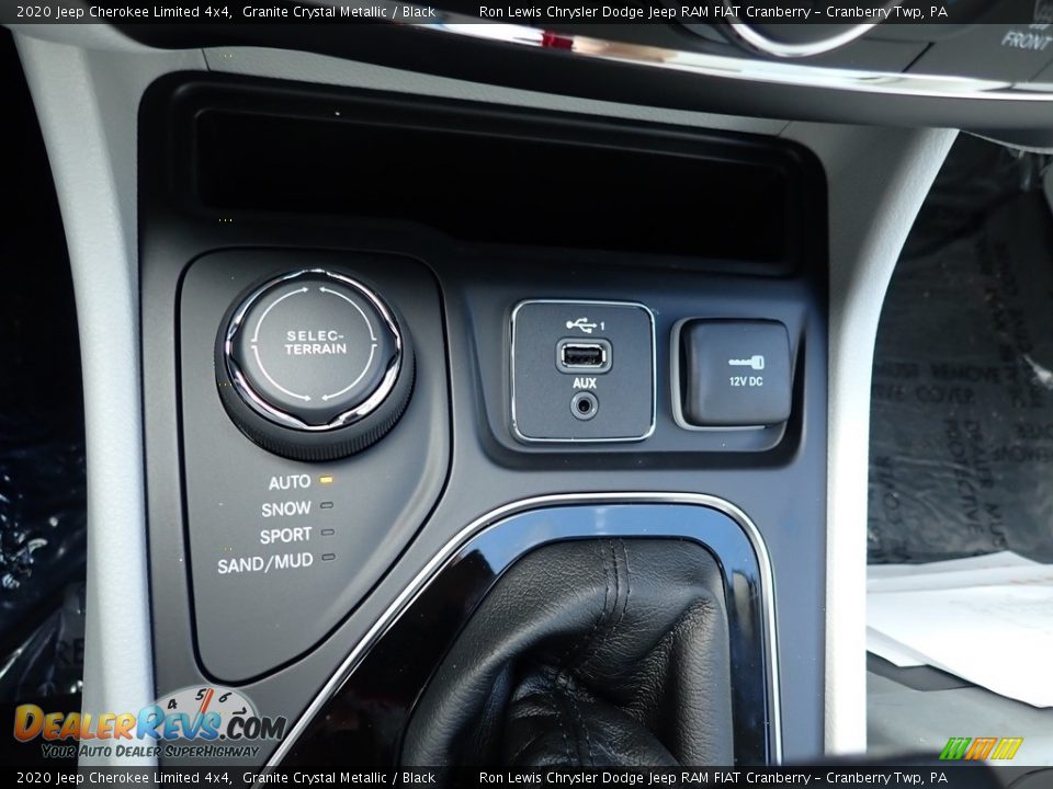 2020 Jeep Cherokee Limited 4x4 Granite Crystal Metallic / Black Photo #18