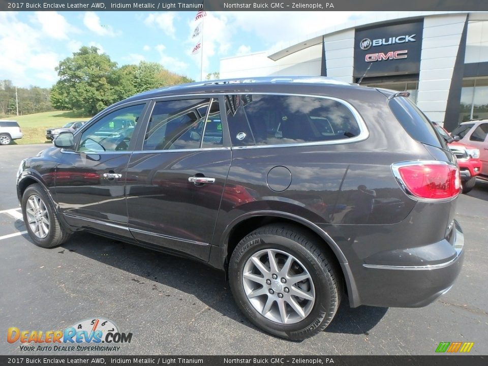 2017 Buick Enclave Leather AWD Iridium Metallic / Light Titanium Photo #12