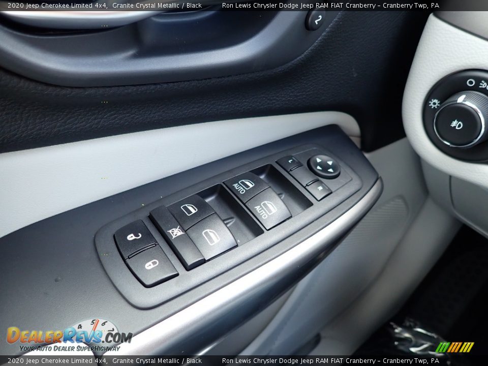2020 Jeep Cherokee Limited 4x4 Granite Crystal Metallic / Black Photo #20