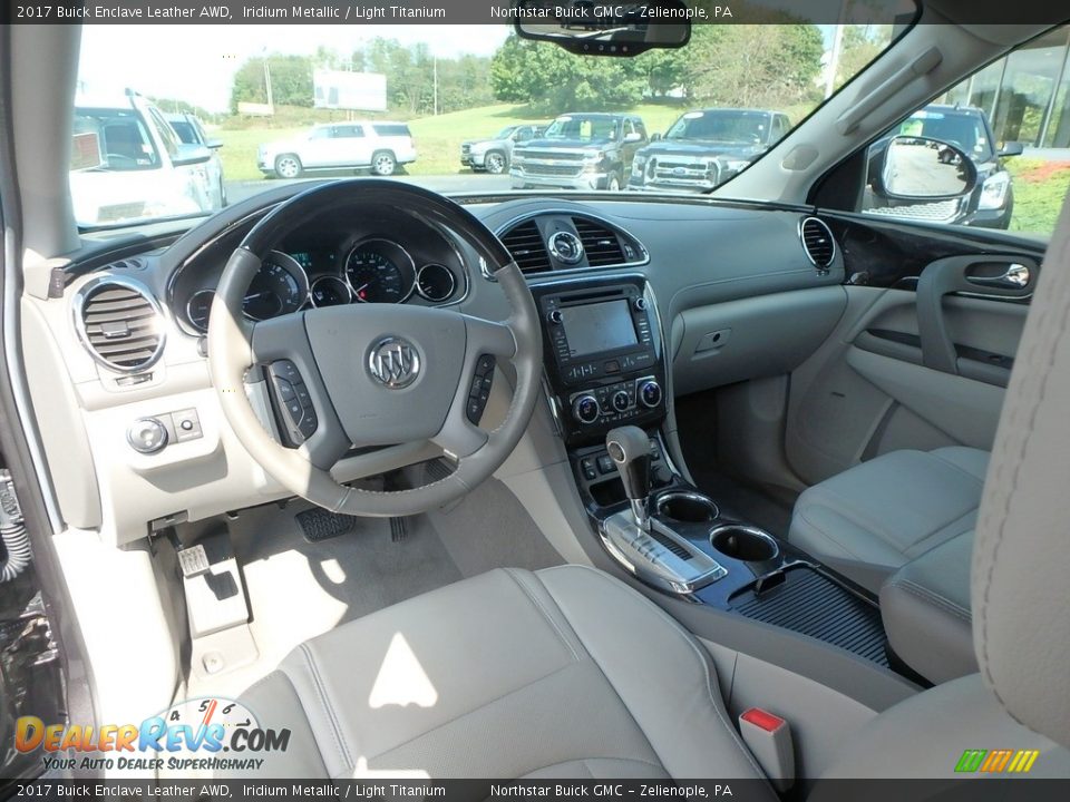 2017 Buick Enclave Leather AWD Iridium Metallic / Light Titanium Photo #20