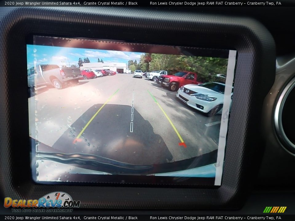 2020 Jeep Wrangler Unlimited Sahara 4x4 Granite Crystal Metallic / Black Photo #15