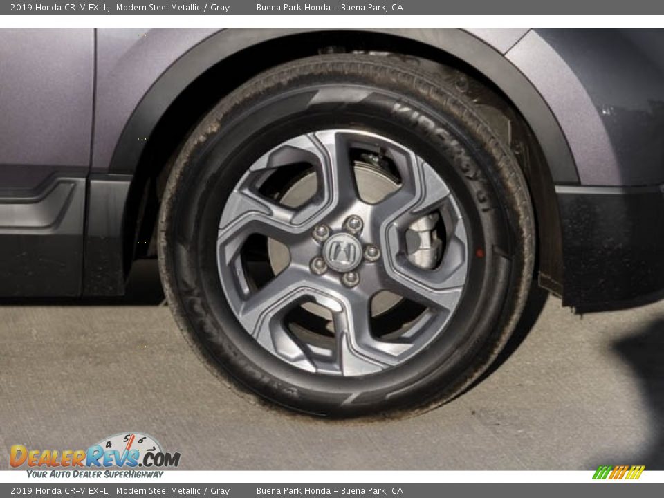 2019 Honda CR-V EX-L Modern Steel Metallic / Gray Photo #4