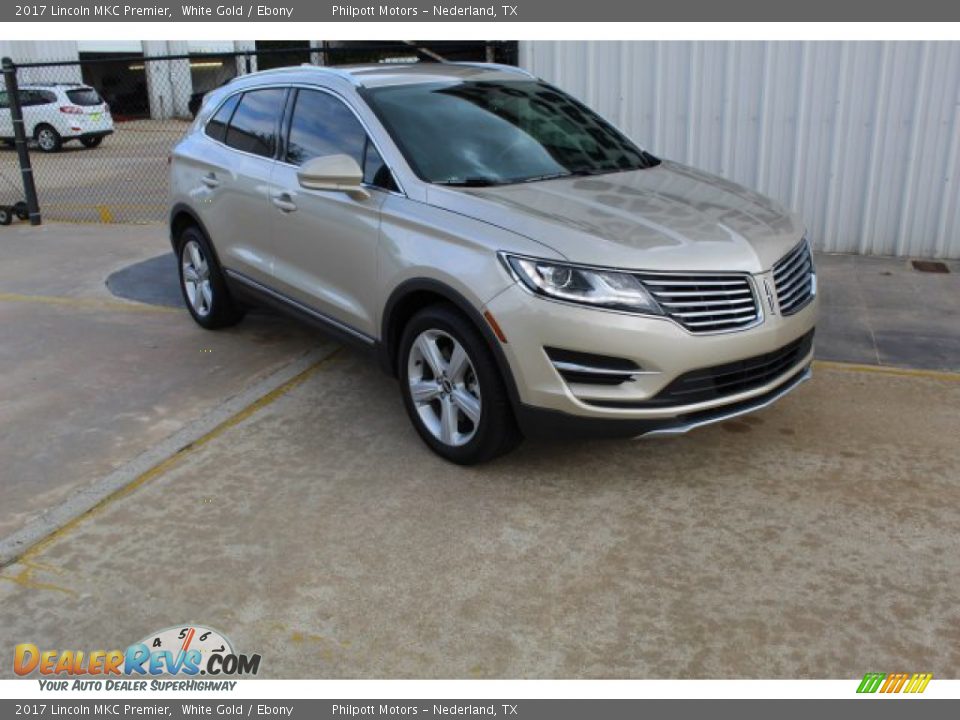 2017 Lincoln MKC Premier White Gold / Ebony Photo #2