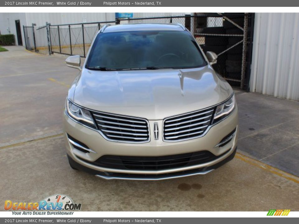 2017 Lincoln MKC Premier White Gold / Ebony Photo #3