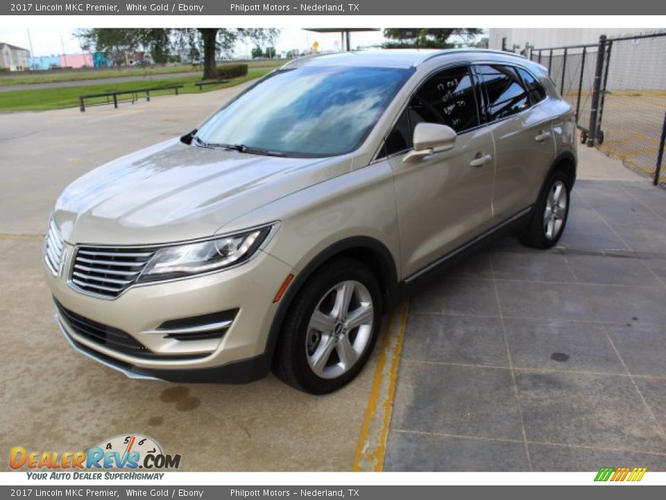 2017 Lincoln MKC Premier White Gold / Ebony Photo #4