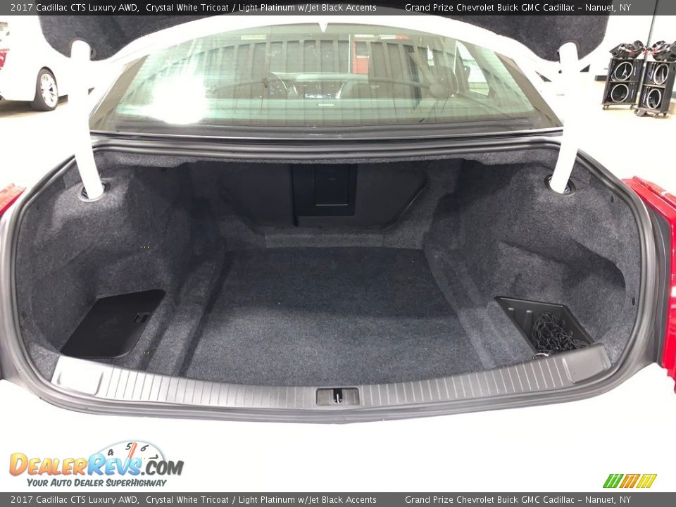 2017 Cadillac CTS Luxury AWD Crystal White Tricoat / Light Platinum w/Jet Black Accents Photo #21